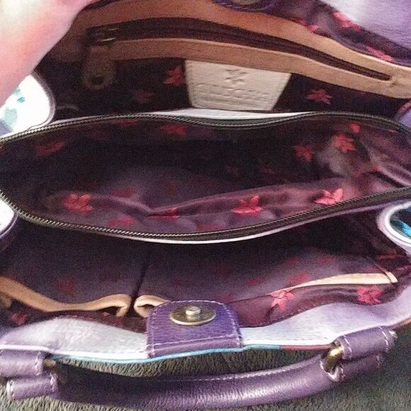 NWT Anuschka Multi Compartment Satchel - Picture 5 of 9